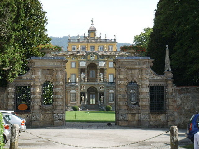 Façade, Villa Torrigiani