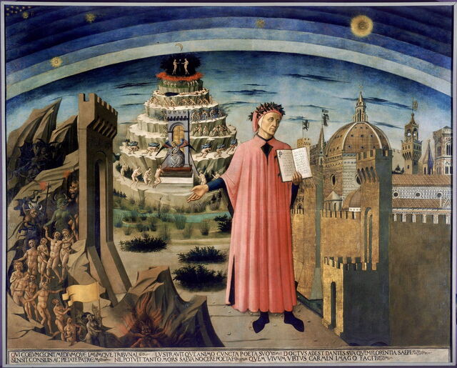 Una escena de la Commedia de Michelino