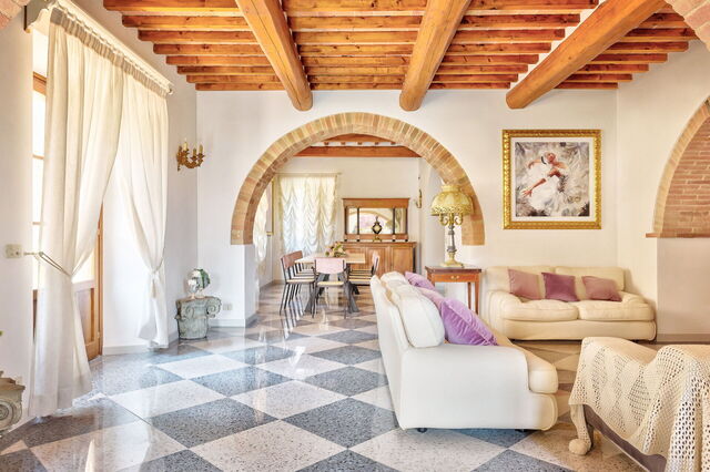 Villa Savina, sala de estar