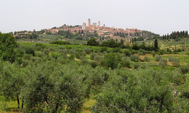 Vista de San Gimignano