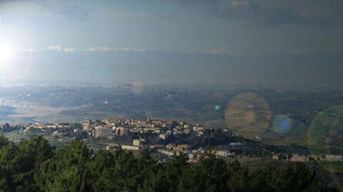 Vista de la ciudad de Montaione