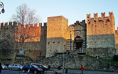 Castillo del Emperador en el atardecer