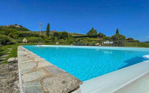 Mulino a Montegonzi Di Rimaggio: Cielo, Agua, Planta, Piscina, Azul, Azur, Rectángulo, Árbol, Costeras Y Los Accidentes Geográficos Oceánico, Edificio