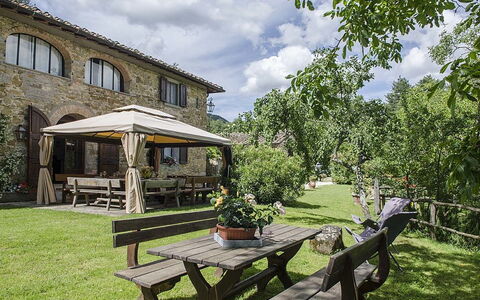 Villa Flora: Propiedad, Casa, Casa, Inmuebles, Edificio, Bienes Raíces, Cabaña, Yarda, Árbol, Casa De Campo