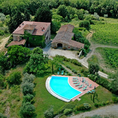 Fattoria Di Quercia Al Poggio: Paisaje Natural, Complejo Deportivo, Fotografía Aérea, Vista Panorámica, Paisaje, Inmuebles, Jardín Botánico, Hierba, Árbol, Fotografía