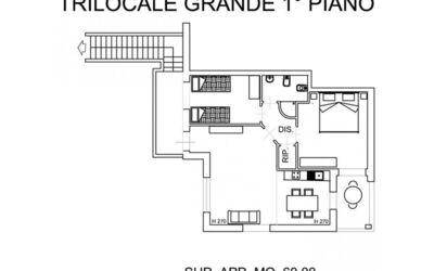 Alojamiento:&nbsp;Trilocale Grande Primo Piano 331v