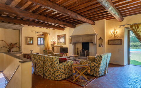 Villa La Terrazza: Propiedad, Habitación, Edificio, Diseño De Interiores, Techo, Casa, Mueble, Bienes Raíces, Inmuebles, Sala