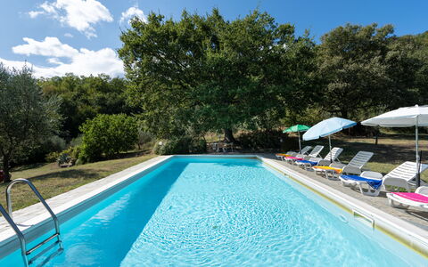 Casa Corella: Agua, Planta, Cielo, Propiedad, Piscina, Nube, Azur, Árbol, Sombra, Rectángulo