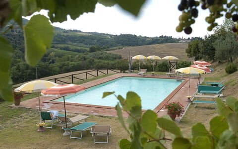 Agriturismo Paterno: Piscina, Propiedad, Ocio, Recurso, Vacaciones, Villa, Sombra, Árbol, Casa, Edificio