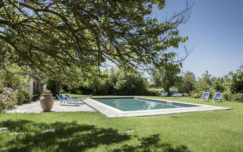 Agriturismo Il Molinello: Piscina, Propiedad, Casa, Hierba, Bienes Raíces, Ocio, Inmuebles, Árbol, Arquitectura, Edificio