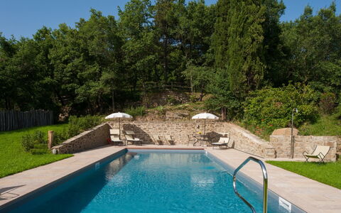 Villa Leopoldina: Agua, Planta, Piscina, Cielo, Verde, Azul, Árbol, Paisaje Natural, Hierba, Ocio