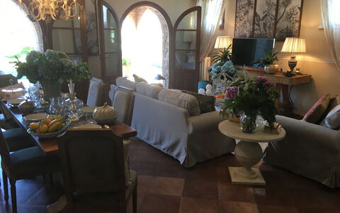 Villa Barbara: Encendiendo, Diseño De Interiores, Habitación, Suelo, Mueble, Sala, Piso, Diseño De Interiores, Sofá, Mesa