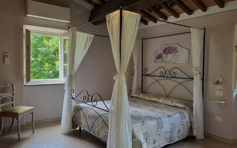 Anfora!!: Mueble, Diseño De Interiores, Cama, Habitación, Suelo, Piso, Madera, Linos, Techo, Habitación