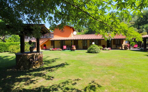 Villa le Balze: Planta, Propiedad, Edificio, Hoja, Sombra, Árbol, El Terreno Del Lote, Paisaje Natural, Ocio, Espacio Publico