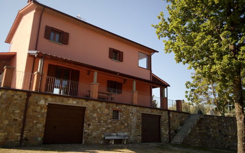 Villa Leo: Casa, Propiedad, Edificio, Casa, Bienes Raíces, Arquitectura, Fachada, Pared, Barrio Residencial, Cielo