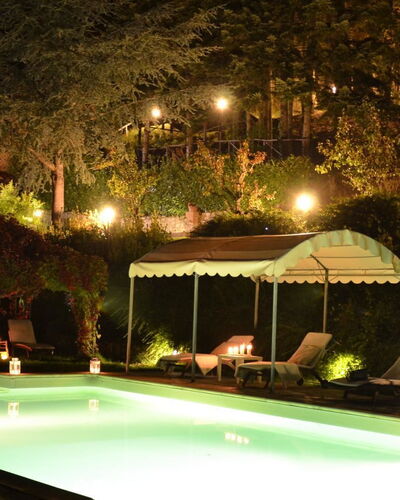 Villa Magnolia: Piscina, Encendiendo, Propiedad, La Iluminación Del Paisaje, Recurso, Ocio, Casa, Eco Hotel, Bienes Raíces, Casa