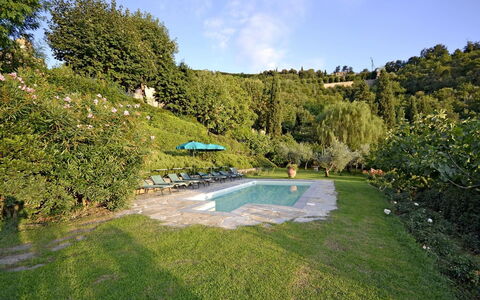 Villa Santa Maria: Paisaje Natural, Propiedad, Reserva Natural, Piscina, Bienes Raíces, Inmuebles, Hierba, Árbol, Paisaje, Casa