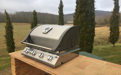 Villa Le Caggia: Árbol, Parrilla De La Barbacoa, Aparato De Cocina, Techo