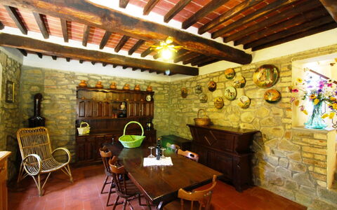 Villa Gioiosa: Edificio, Propiedad, Habitación, Diseño De Interiores, Casa, Techo, Restaurante, Mueble, Inmuebles