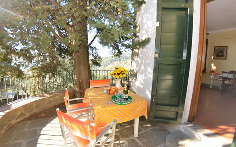 La Cipressa: Propiedad, Habitación, Casa, Porche, Bienes Raíces, Casa, Mueble, Patio Interior, Edificio, Patio