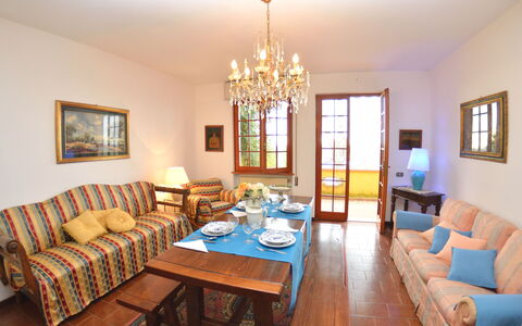 Il Corbezzolo: Habitación, Propiedad, Mueble, Sala, Diseño De Interiores, Bienes Raíces, Edificio, Mesa, Suelo, Amarillo