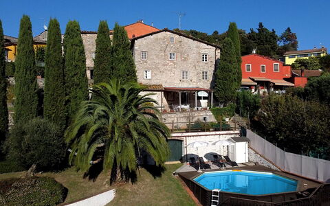 Borgo Bucatra Buonvento: Edificio, Planta, Propiedad, Cielo, Azur, Árbol, Casa, Arecales, Barrio Residencial, Agua