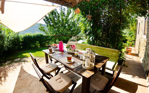 Podere L'istrice: Propiedad, Casa, Habitación, Mesa, Patio, Casa, Bienes Raíces, Edificio, Mueble, Patio Interior