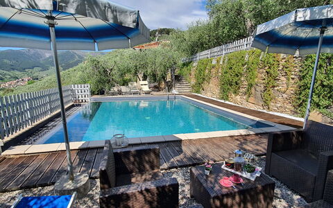 Podere San Martino: Agua, Propiedad, Planta, Piscina, Azur, Nube, Cuerpo De Agua, Ocio, Edificio, Cielo