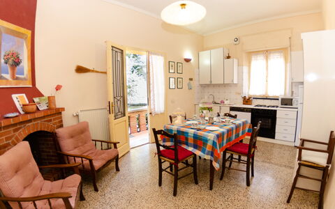 Villa Elisa: Habitación, Propiedad, Mueble, Edificio, Bienes Raíces, Diseño De Interiores, Casa, Comedor, Mesa, Suelo