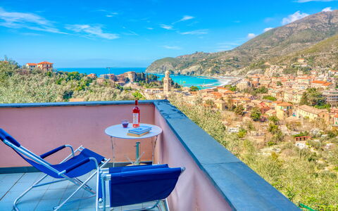 Olivi Del Mesco - Levanto: Azul, Propiedad, Azur, Vacaciones, Bienes Raíces, Cielo, Casa, Mar, Costa, Turismo