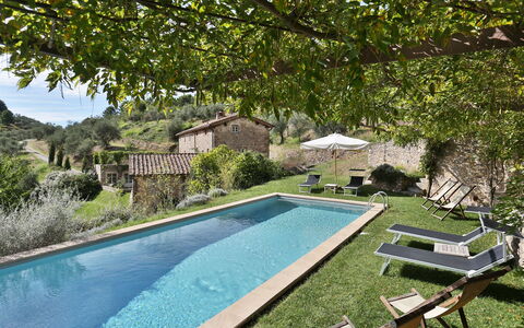 Chiodo: Piscina, Propiedad, Patio Interior, Casa, Bienes Raíces, Ocio, Edificio, Inmuebles, Yarda, Villa