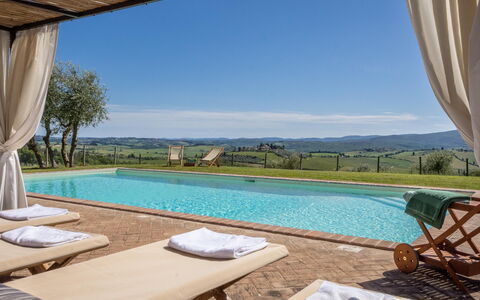 La Corte Di Campalli: Agua, Cielo, Edificio, Propiedad, Mueble, Planta, Azur, Piscina, Sombra, Encendiendo
