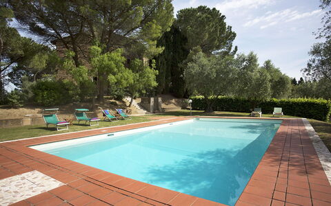 Malmantile: Piscina, Propiedad, Ocio, Hierba, Bienes Raíces, Casa, Patio Interior, Casa, Rectángulo, Árbol