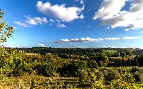 Calanchi Apartments: Cielo, Paisaje Natural, Naturaleza, Vegetación, Nube, Verde, Árbol, Entorno Natural, Colina, Desierto