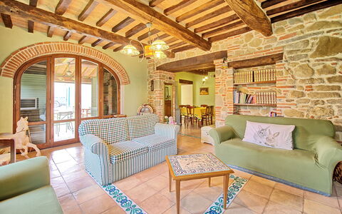 Villa Poggiospinoso: Propiedad, Habitación, Edificio, Mueble, Bienes Raíces, Diseño De Interiores, Inmuebles, Sala, Casa, Casa