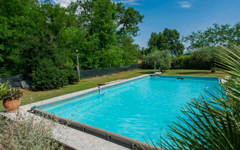 Elena: Azul, Piscina, Agua, Material Compuesto, Recurso, Sombra, Jardín, Ocio, Fuente De Agua, Mueble Para Exteriores