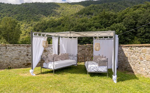 Villa Il Biancospino: Propiedad, Nube, Cielo, Planta, Sombra, El Terreno Del Lote, Árbol, Ocio, Hierba, Tienda