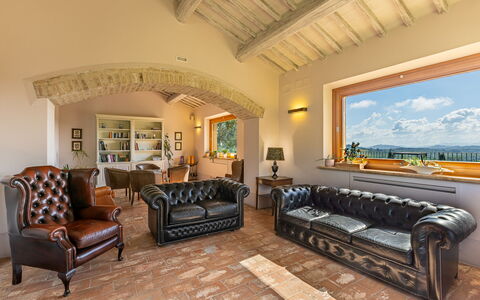 Villa Le Buche: Mueble, Propiedad, Sofá, Marco, Edificio, Madera, Encendiendo, Sala, Diseño De Interiores, Arquitectura