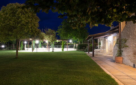 Villa Papiano: Planta, Edificio, Naturaleza, Superficie De La Carretera, Árbol, Arquitectura, Sombra, Hierba, Ventana, Ciudad