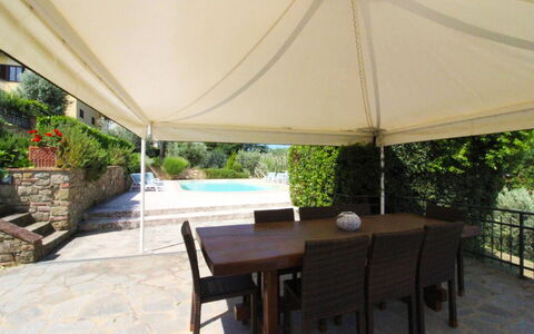 Il Poggiolo: Mesa, Planta, Mueble, Propiedad, Silla, Maceta, Edificio, Sombra, Mueble Para Exteriores, Mesa Al Aire Libre