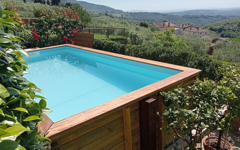 Alla Collina Del Sole: Madera, Piscina, Material Compuesto, Ocio, Manchas De Madera, Jardín, Patio Interior, Eco Hotel, Madera Dura, Sombra