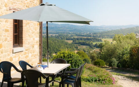 Villa Lugnano: Planta, Propiedad, Mueble, Mesa, Edificio, Cielo, Mesa Al Aire Libre, Sombra, Silla, Árbol