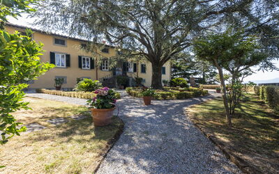 Villa San Gennaro: Planta, Edificio, Ventana, Árbol, Cielo, Superficie De La Carretera, El Terreno Del Lote, Casa, Paisaje, Hierba