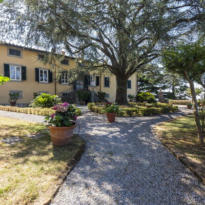 Villa San Gennaro: Planta, Edificio, Ventana, Árbol, Cielo, Superficie De La Carretera, El Terreno Del Lote, Casa, Paisaje, Hierba