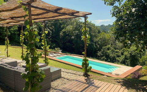 San Tommaso: Planta, Agua, Cielo, Piscina, Sombra, Vegetación, Árbol, Mueble Para Exteriores, Ocio, Hierba