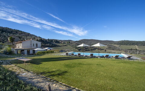 Bella Di Panzano: Cielo, Nube, Planta, Montaña, Tierras Altas, El Terreno Del Lote, Hierba, Ventana, Paisaje Natural, Pradera