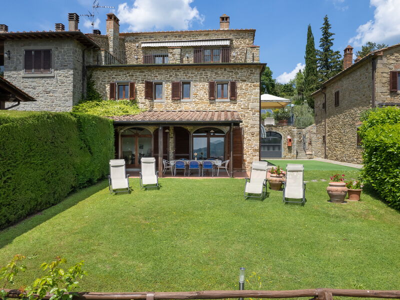 Villa Olivi - Subbiano, Toscana, Pool And Nature