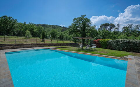 Leopolda In Selvarella Pool And Wi-fi: Agua, Cielo, Planta, Los Recursos Hídricos, Nube, Piscina, Naturaleza, Azur, Árbol, Rectángulo