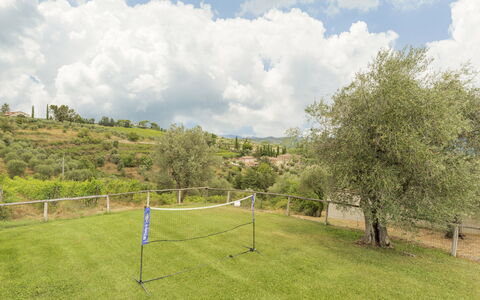 Casa Di Luca, Pool, Castelnuovo Berardenga: Nube, Planta, Cielo, Entorno Natural, Paisaje Natural, El Terreno Del Lote, Árbol, Vegetación, Cerca, Biome