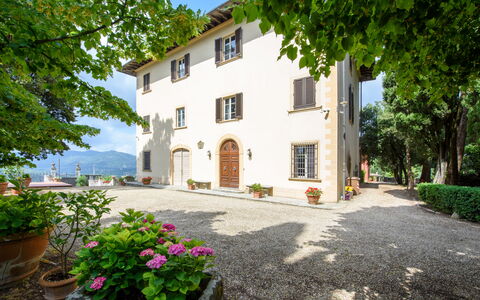 Villa Badiuzza: Planta, Flor, Edificio, Propiedad, Ventana, Cielo, Árbol, Maceta, Casa, Puerta